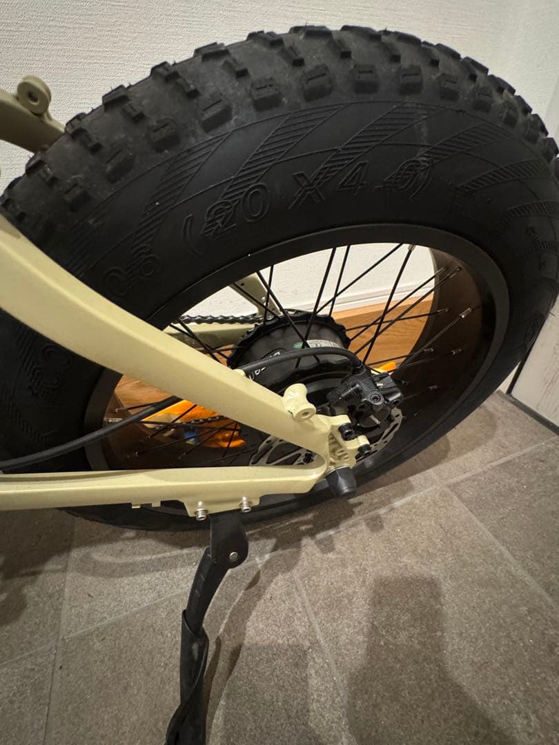 MATE X 電動アシスト自転車 希少　ベージュ ファットバイク
