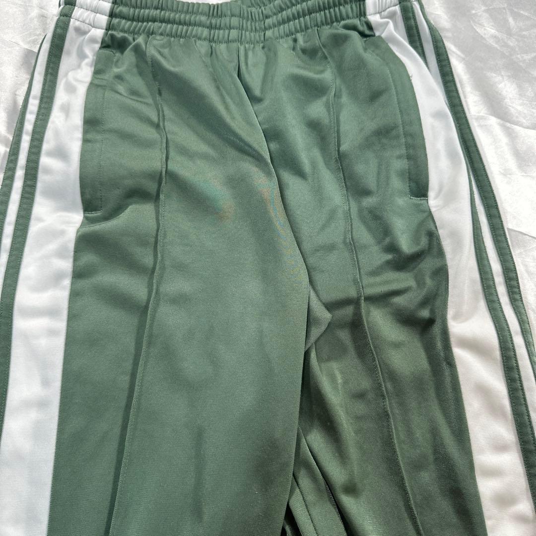 ブラックピンク着用 adidas アディダス トラックパンツ adibreake