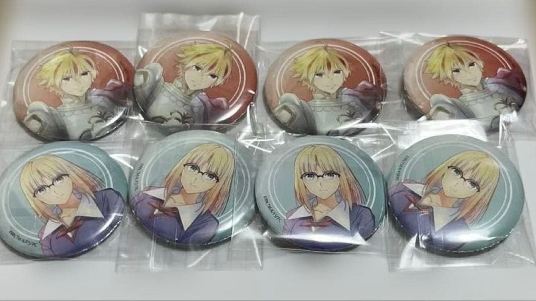 Fate strange Fake セイバー リチャード アヤカ 缶バッジ