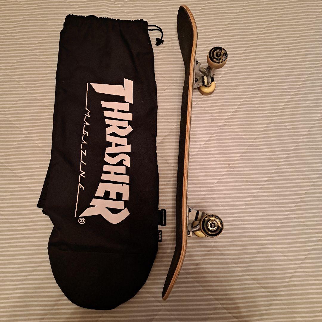 NYJAH スケートボード THRASHERバッグ付き