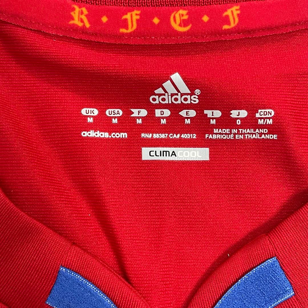 adidas スペイン代表 2010 ホームユニホーム JJ786