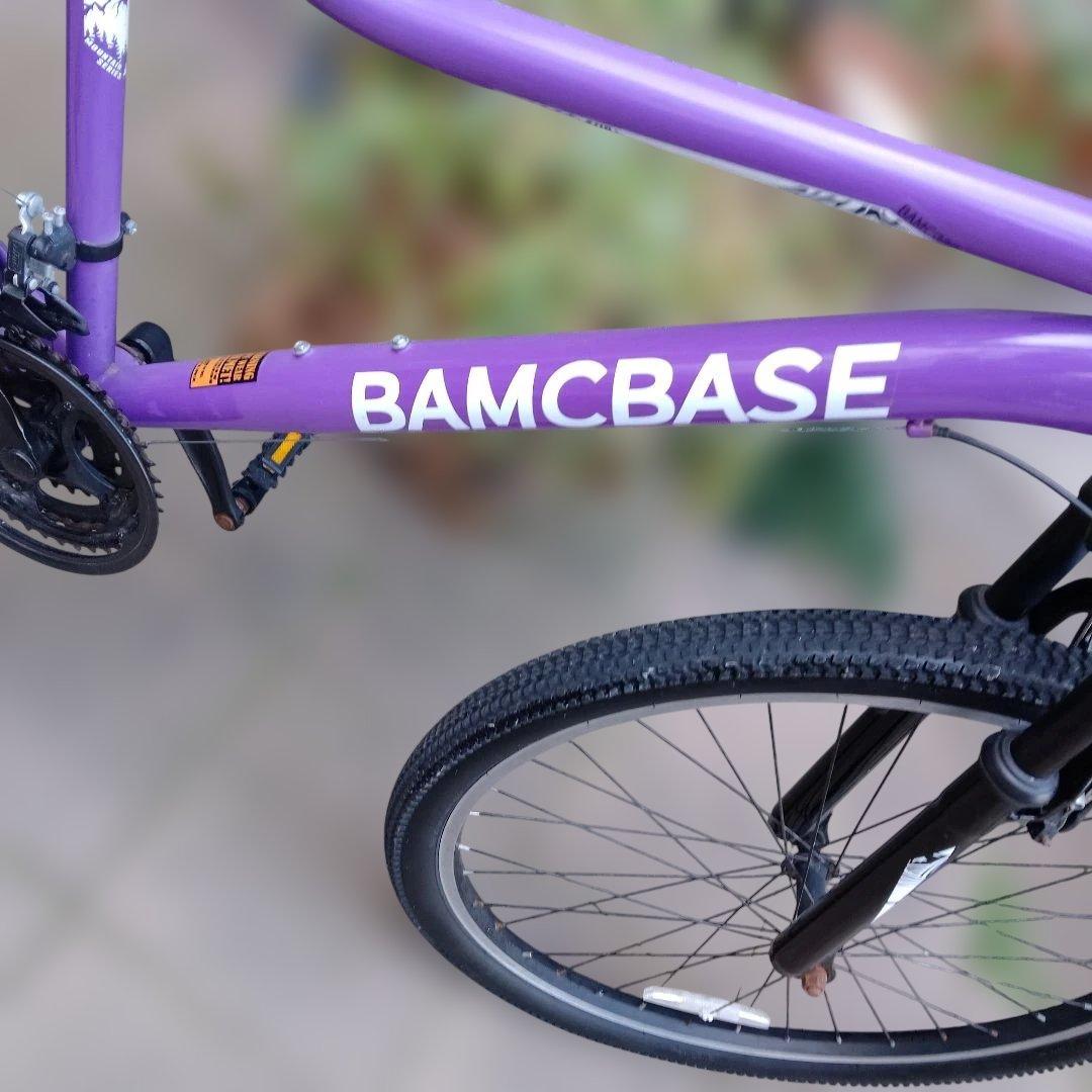 お値下げしました。BAMCBASE マウンテンバイク パープル 26インチ