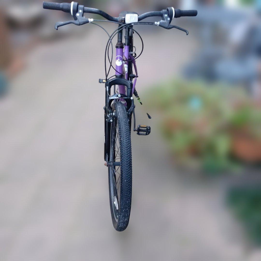お値下げしました。BAMCBASE マウンテンバイク パープル 26インチ