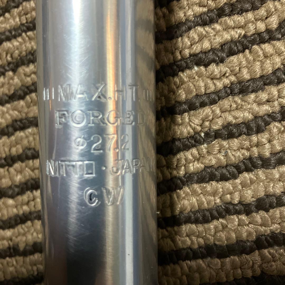 NITTO S-92 シートポスト　27.2mm シルバー　長さ250mm 希少
