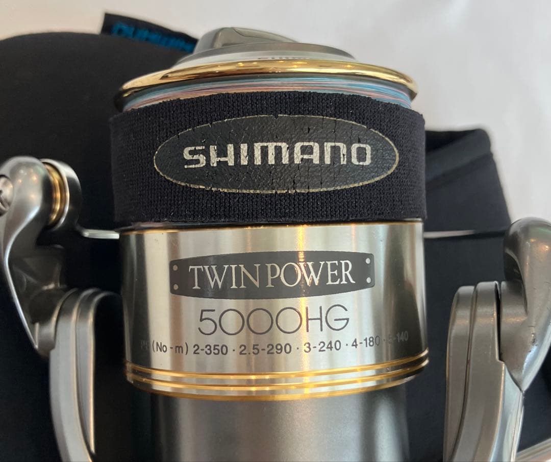 SHIMANO スピニングリール 02ツインパワー　5000HG 美品
