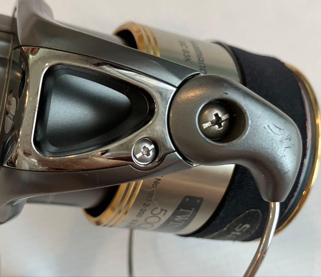 SHIMANO スピニングリール 02ツインパワー　5000HG 美品