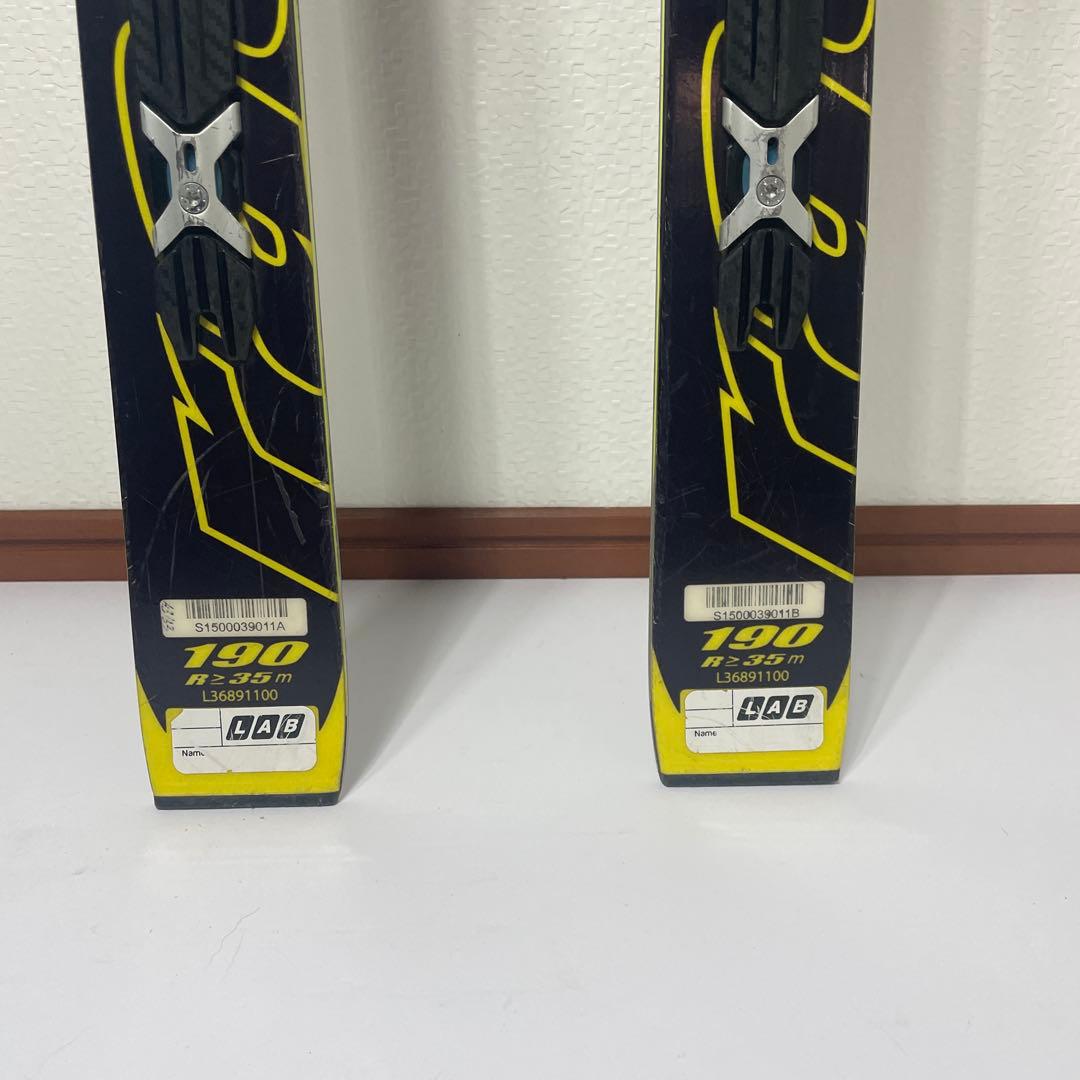 Salomon X-RACE GS LAB 190cmスキー板 ビンディング付き
