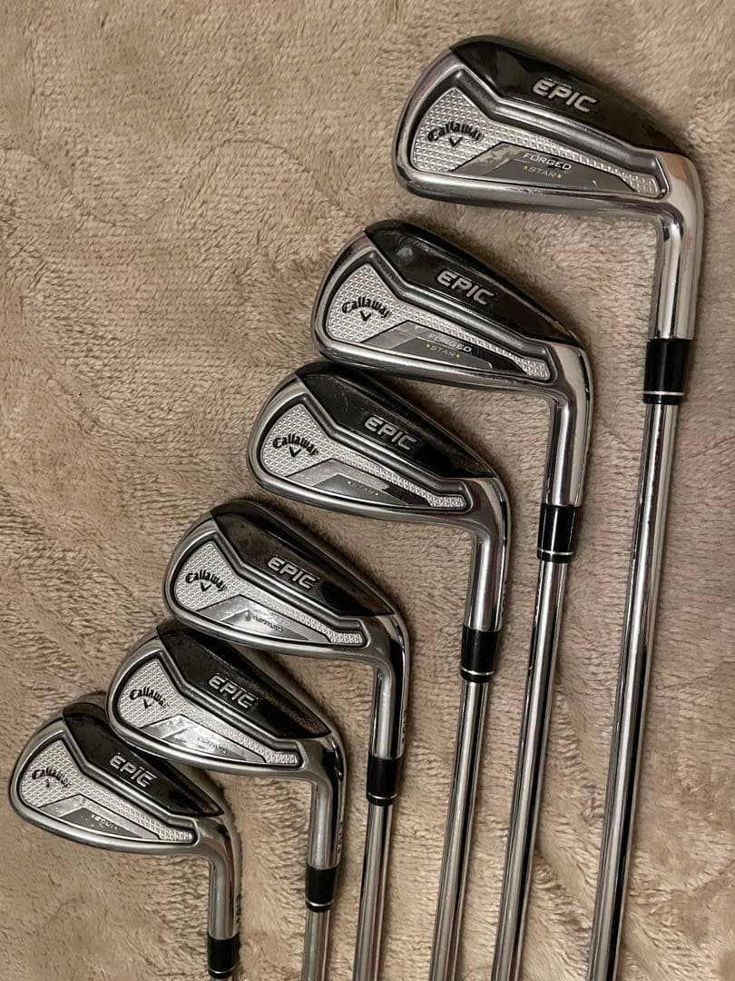 Callaway エピックフォージドスター　アイアンセット 6-A