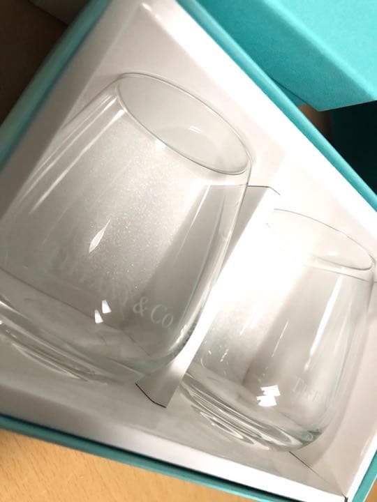 ティファニー TIFFANY＆Co タンブラー 1セット(2点)新品