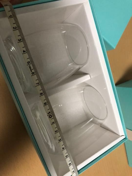 ティファニー TIFFANY＆Co タンブラー 1セット(2点)新品