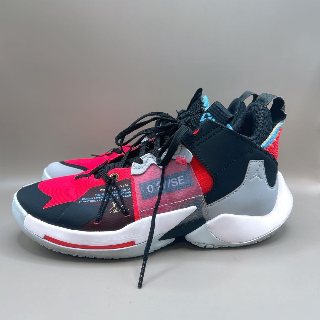 極美品　JORDAN WHY NOT ZERO2 Japanカラー 24.0