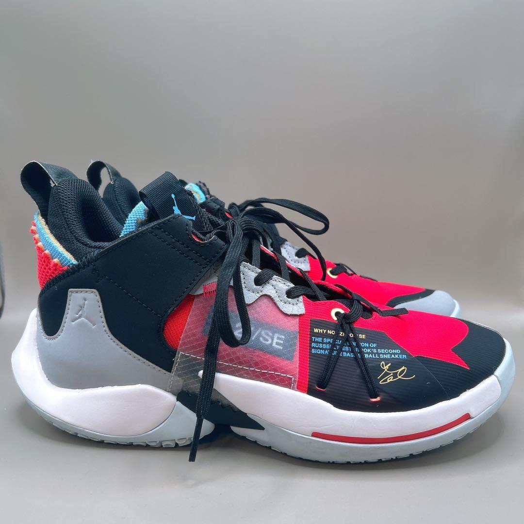 極美品　JORDAN WHY NOT ZERO2 Japanカラー 24.0