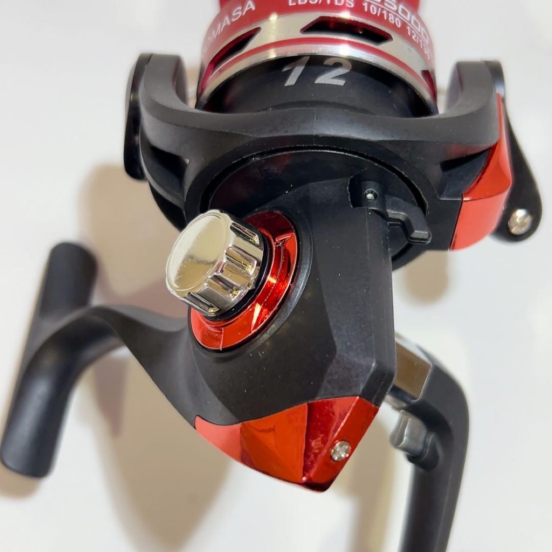 スピニングリール RC-red グラファイト メタルハンドル RC5000