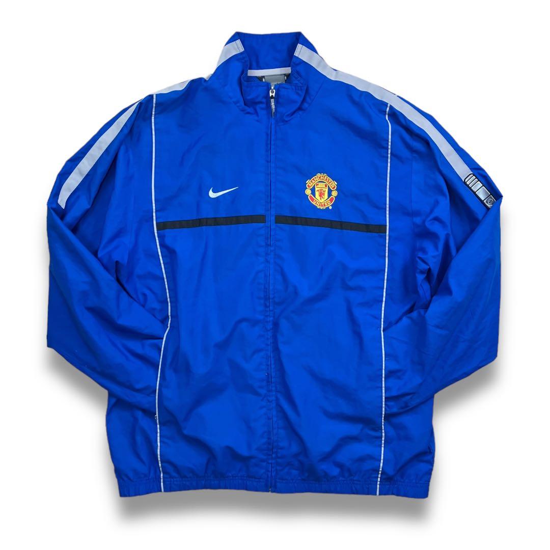 00s Y2K NIKE ナイキ マンチェスターユナイテッドジャケット サッカー
