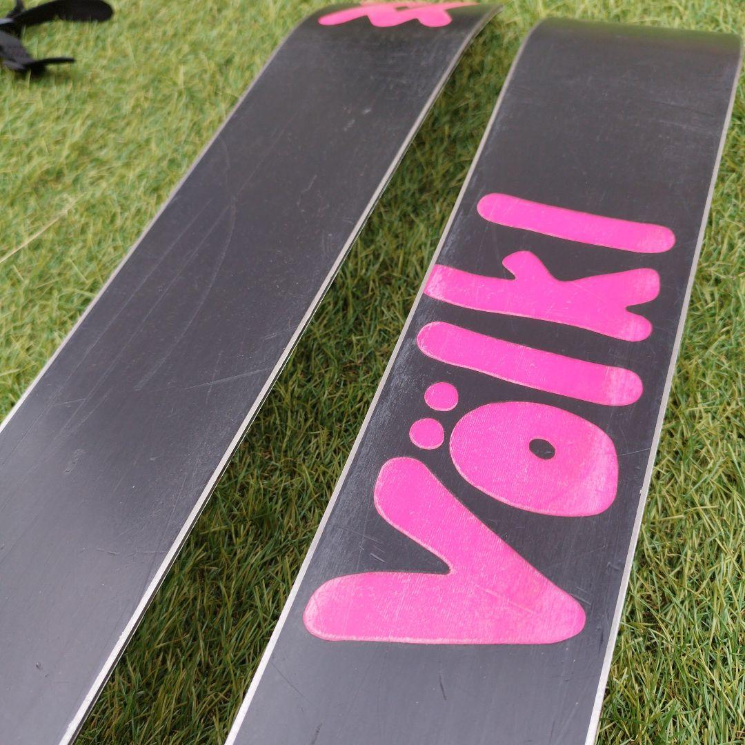 Völkl Gemスキー板 158cm MARKERビンディング　ポール付き