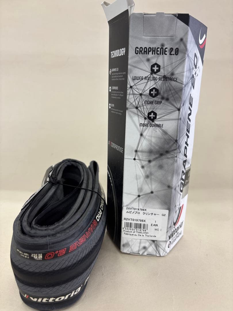 350【新品】 vittoria　RUBINO PRO　クリンチャータイヤ　2本