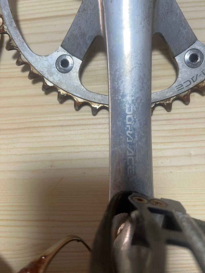 DURA-ACE FC 7600 ピスト用クランク NJS 競輪 PIST