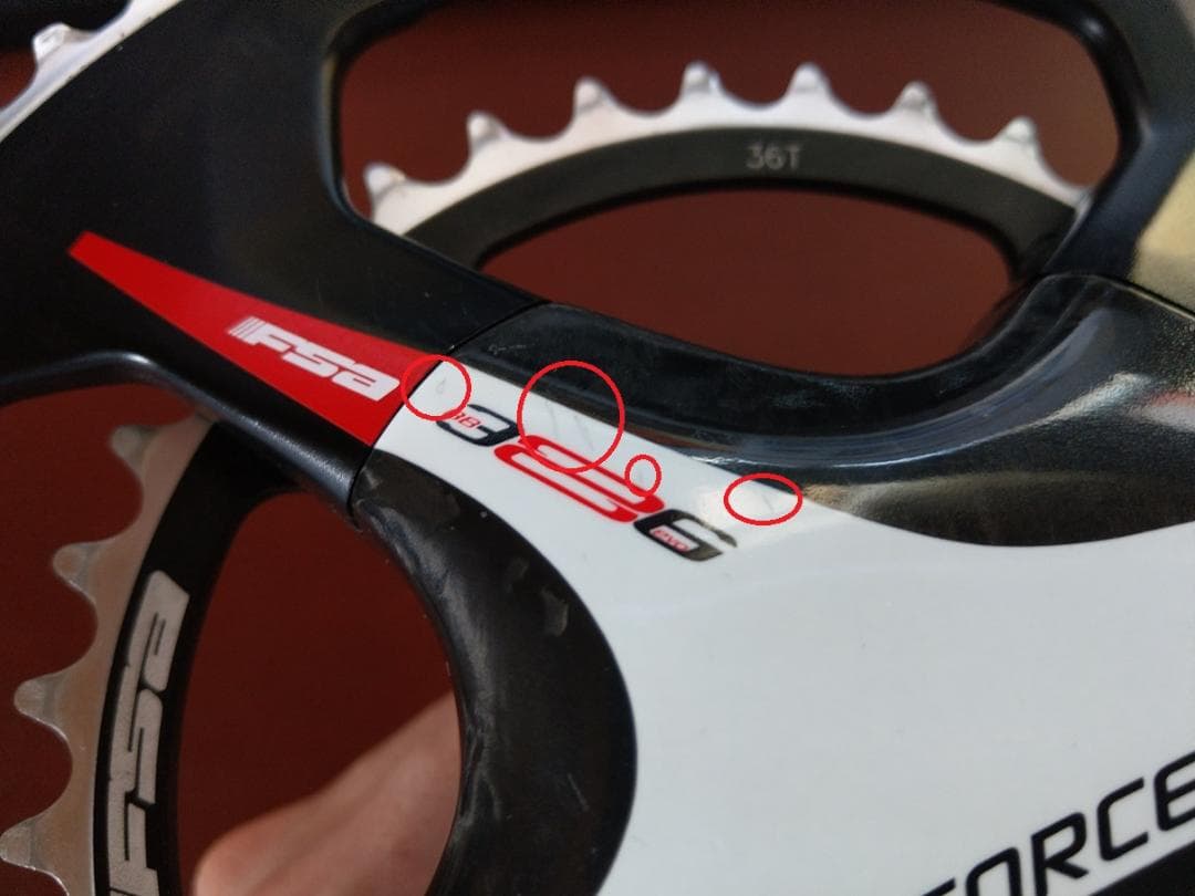 FSA K-Force Light BB386EVO クランクセット 52-36
