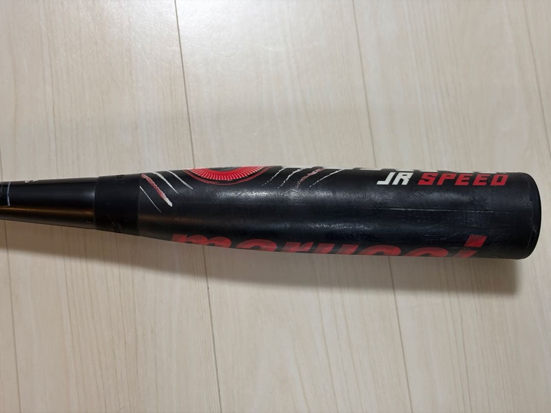 Marucci JA SPEED軟式少年用バット黒赤少年用赤ワニ82cm610g