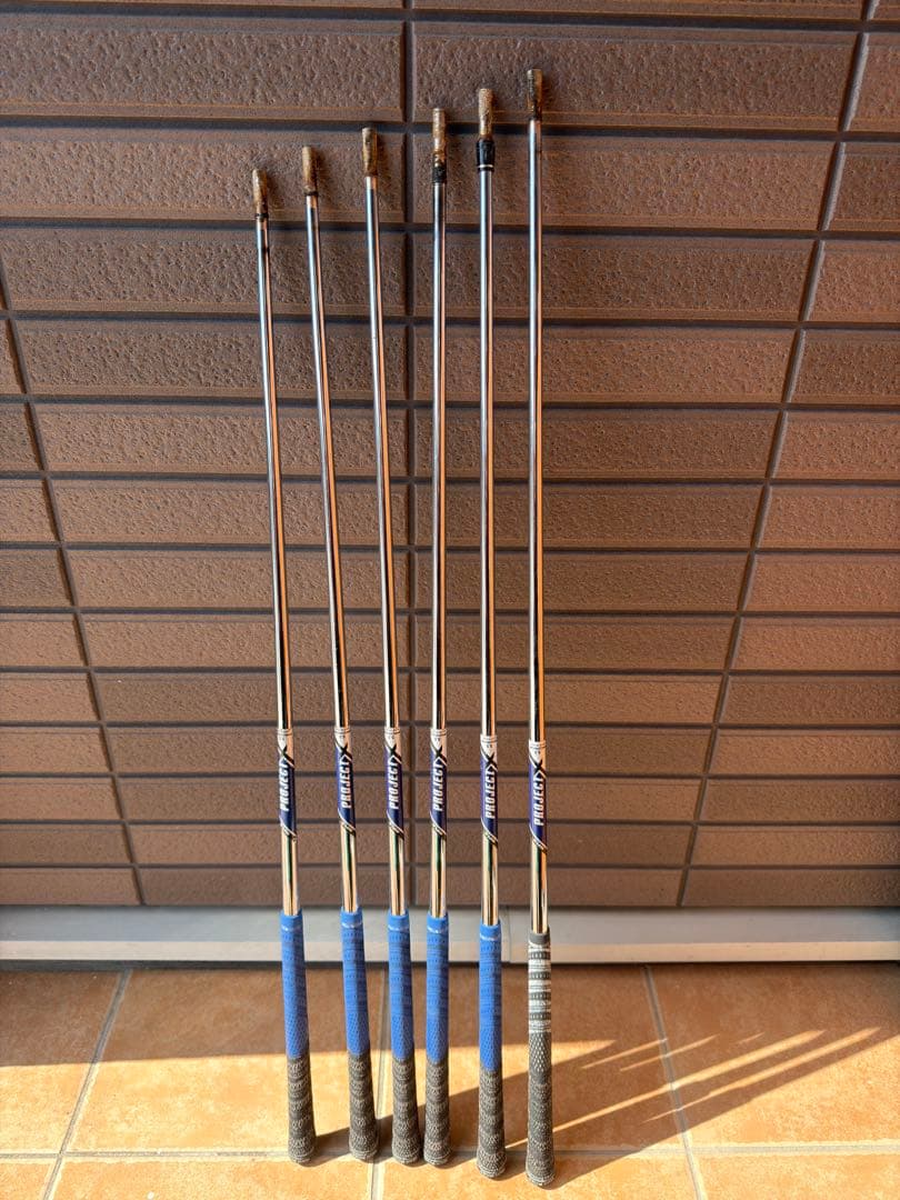 PROJECT X 5.5 シャフト 5本セット
