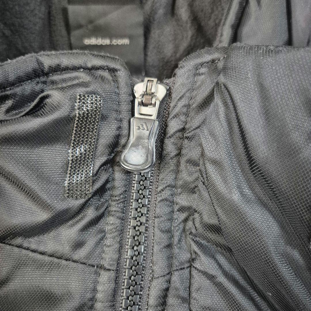レア adidas 3本線 4XO ベンチコート 黒