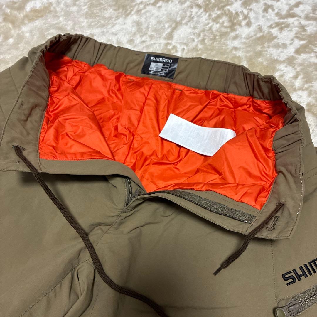 SHIMANO ホットボトムス XLサイズ 中綿 防寒パンツ 釣り アウトドア