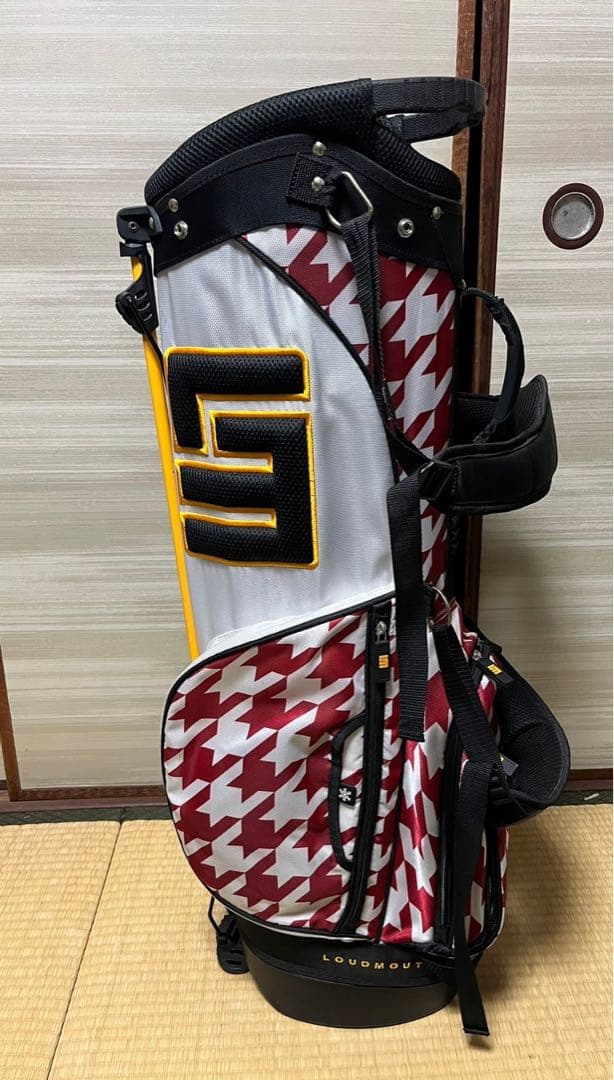 ラウドマウス スタンド型キャディバッグ 美品 LOUDMOUTH