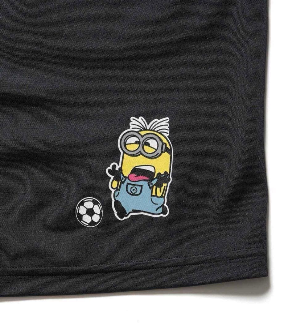 黒 FC Real Bristol ミニオンズ PRACTICE SHORTS
