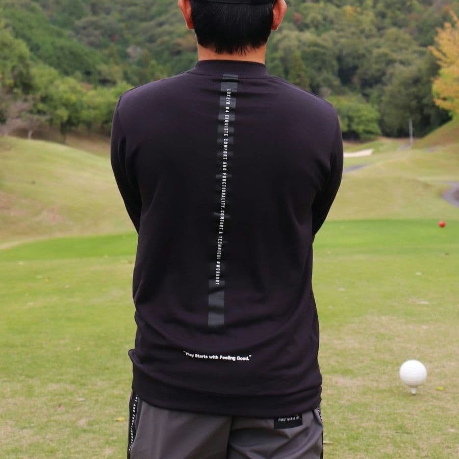 LUXE/RGOLF ストレッチシルキー ミニモック 46142BKL
