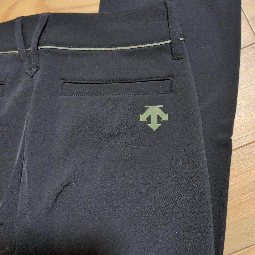 descente レディース ゴルフパンツ ブラック