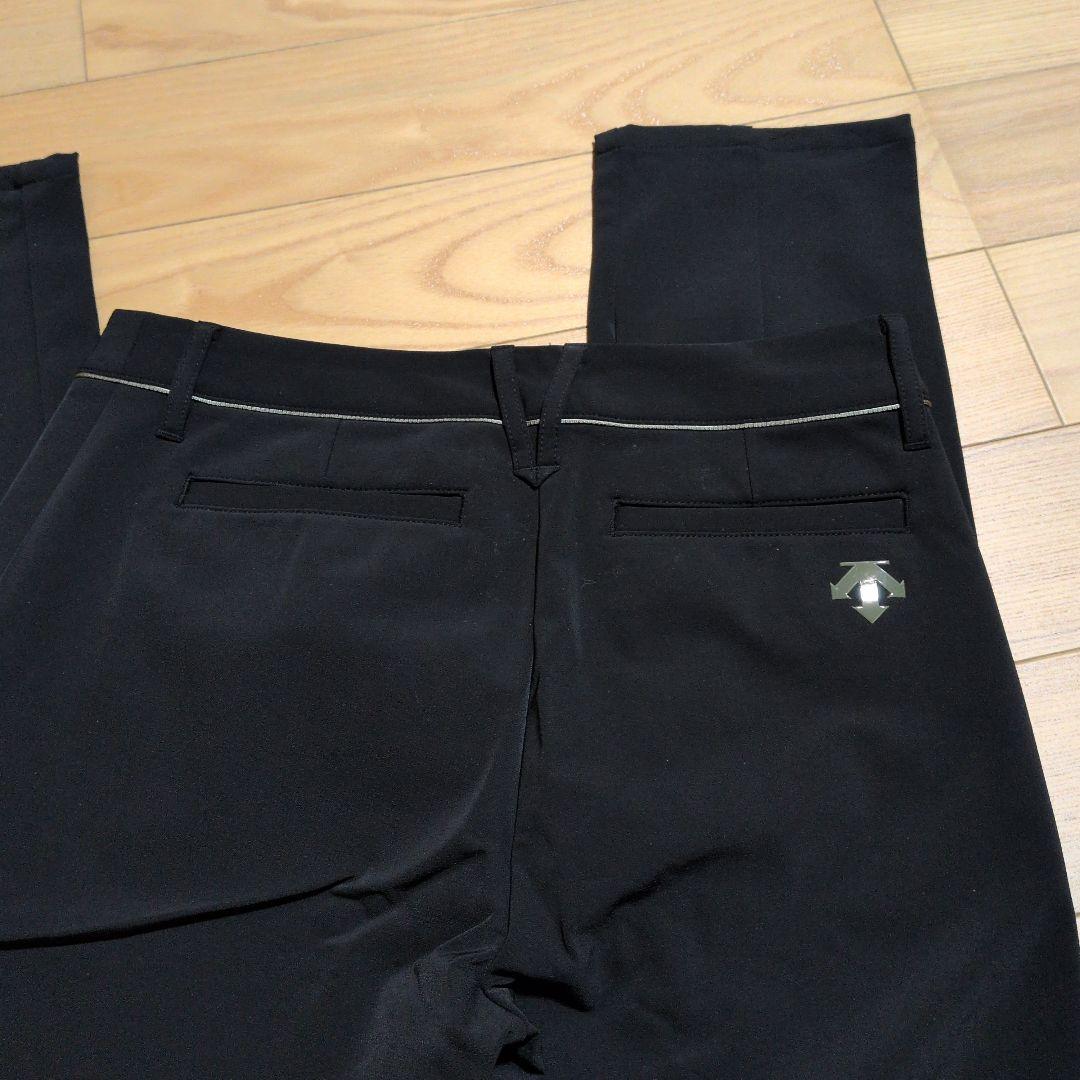descente レディース ゴルフパンツ ブラック