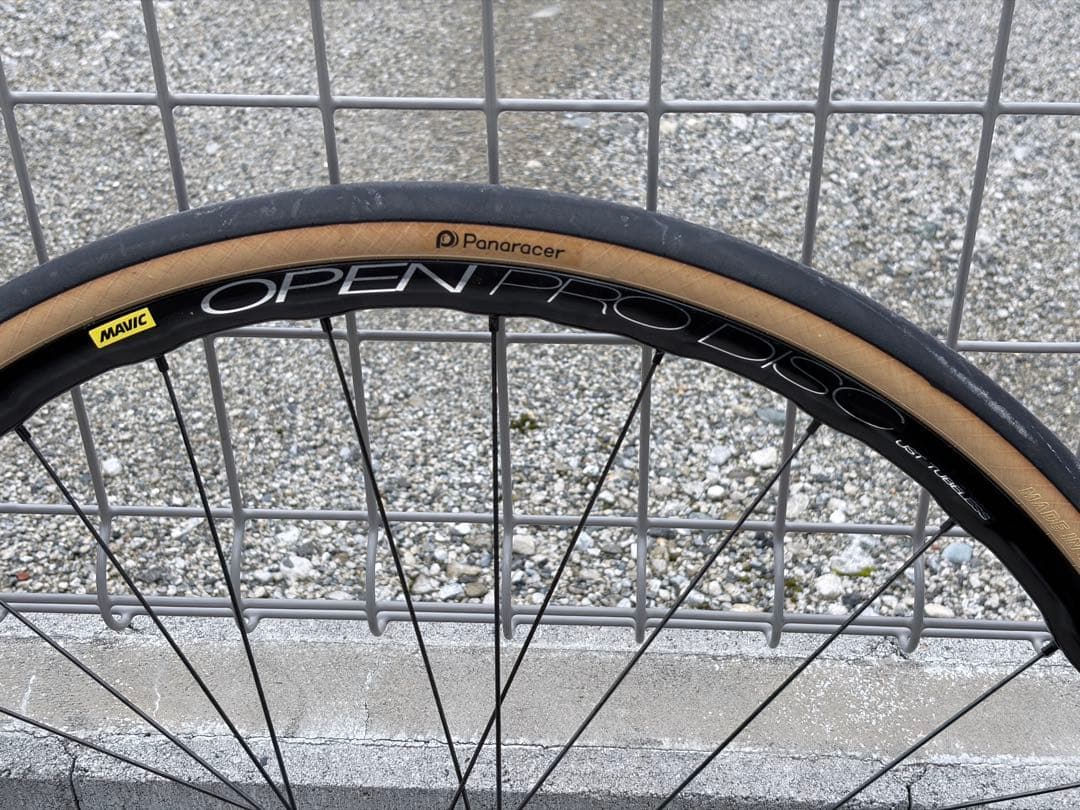 手組みホイール MAVIC OPEN PRO 700c ディスク 前後セット