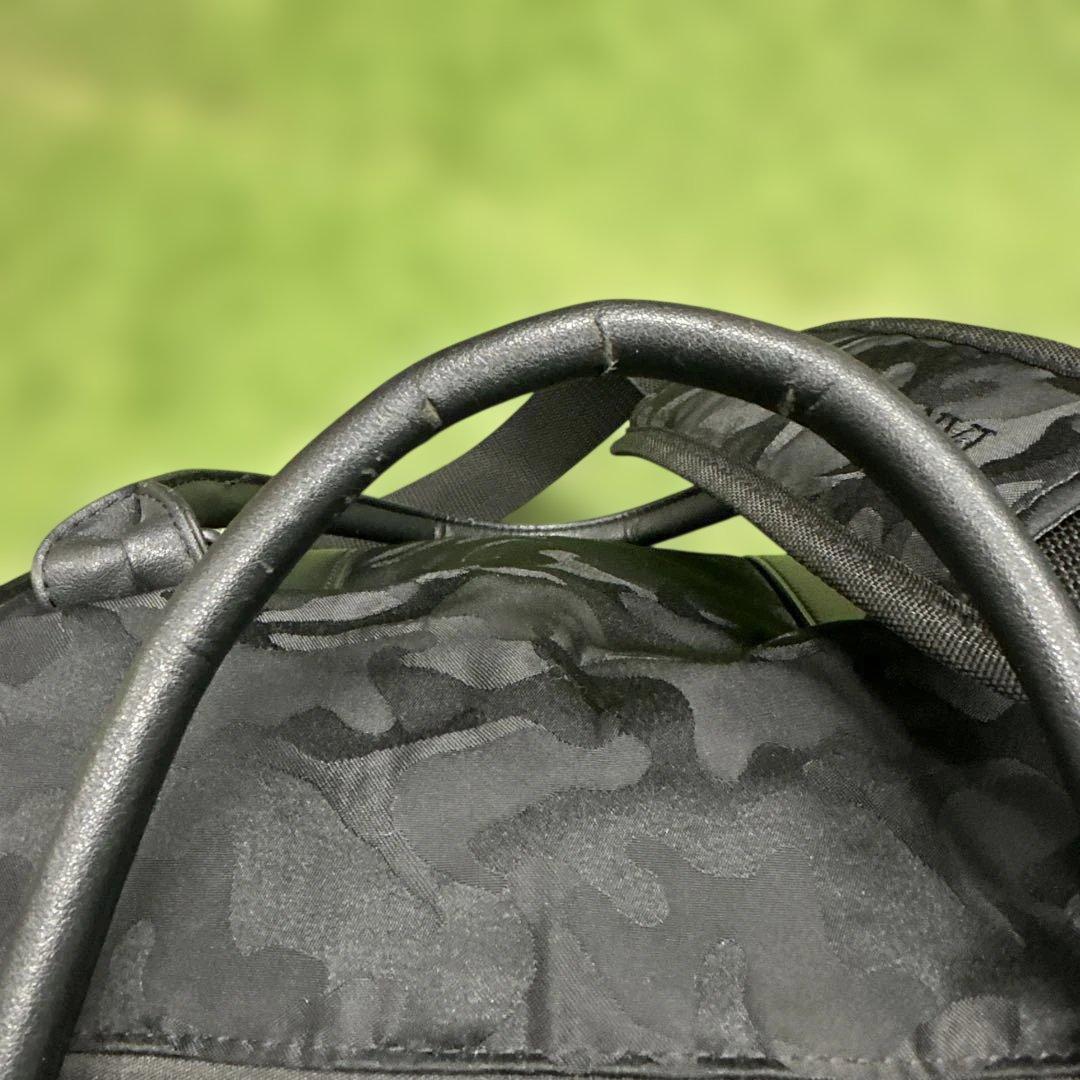 PXG ゴルフ用 ボストンバッグ 大容量 黒 迷彩柄