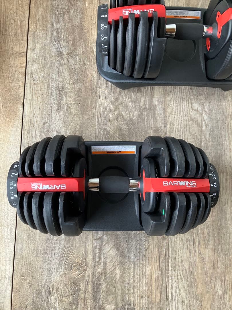 BARWING 24kg ダンベル　1セット