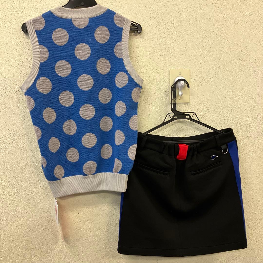 値下げ　新品　PALM&co スカート　ベスト