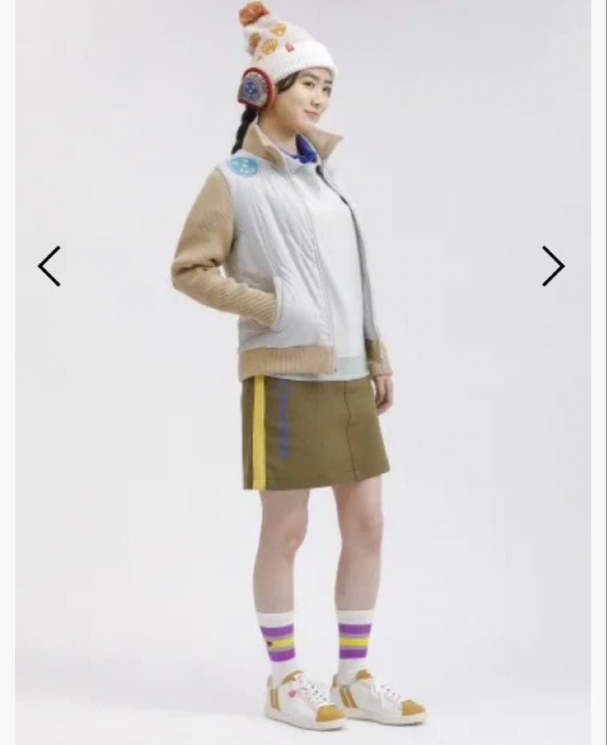 値下げ　新品　PALM&co スカート　ベスト