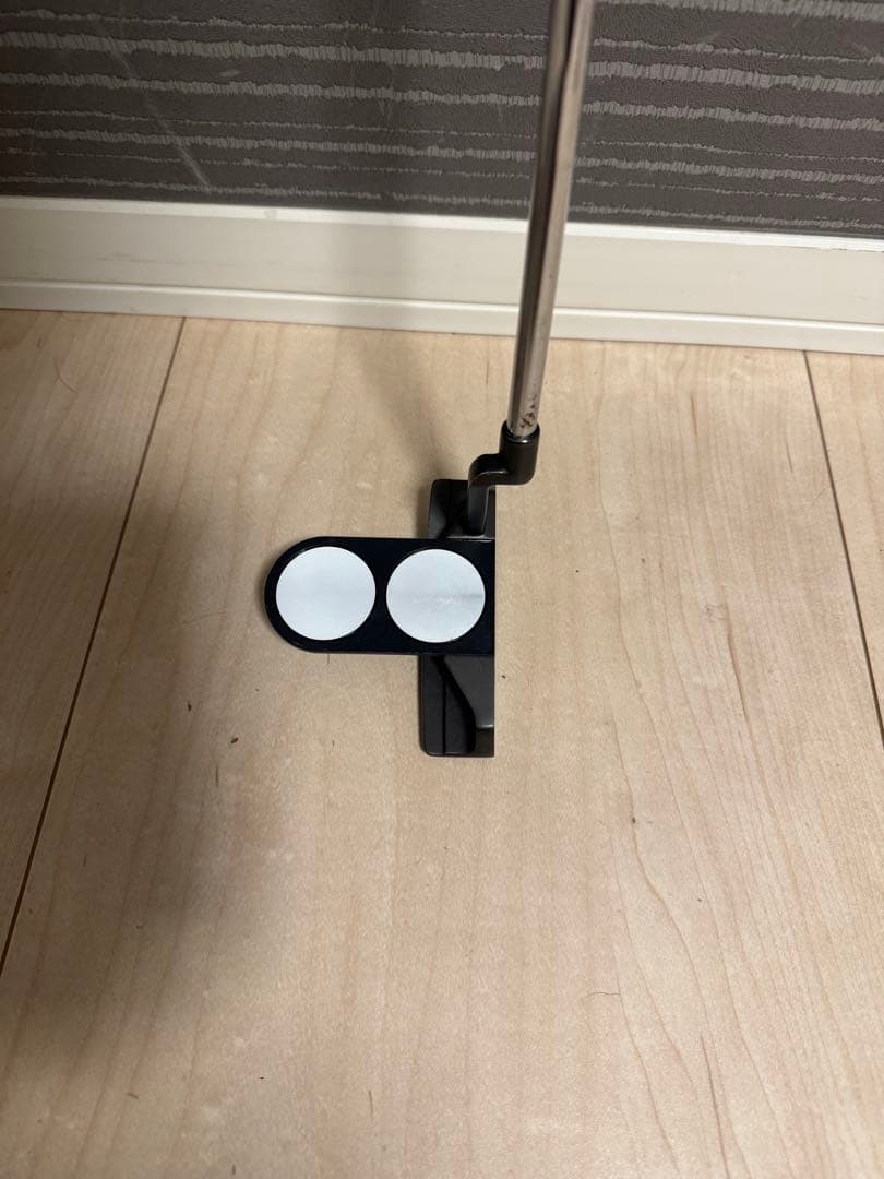 Odyssey パター マレット型 黒 ツーボール