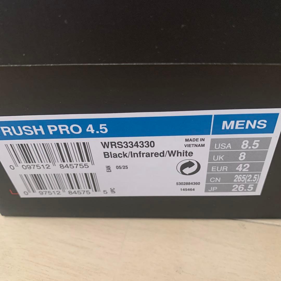 新品　Wilson Rush Pro 4.5 テニスシューズ 26.5cm