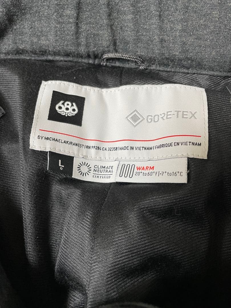 686スノーボード ウェア パンツ ゴアテックス GORE-TEX