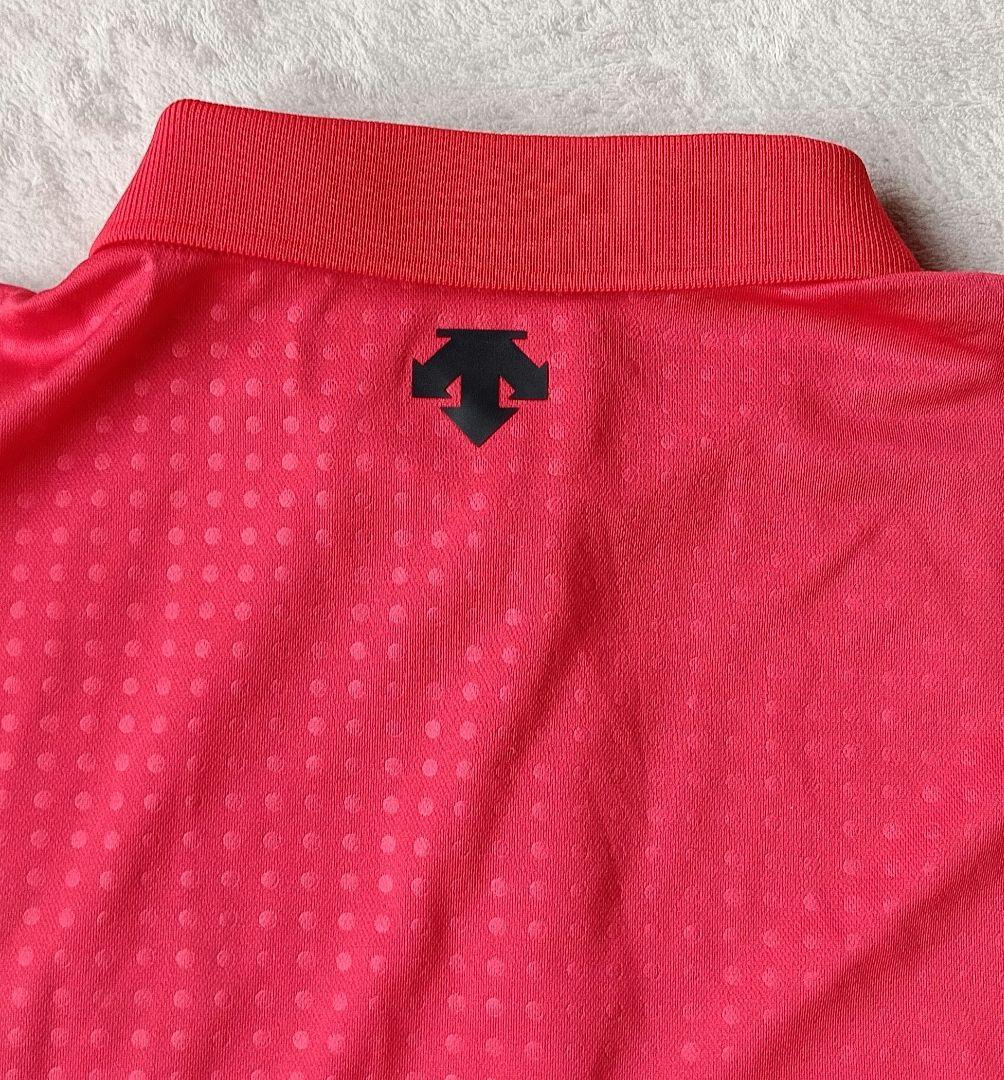 スリクソン 東北福祉大学 ゴルフ部 デザイン ポロシャツ 赤 LL 中古