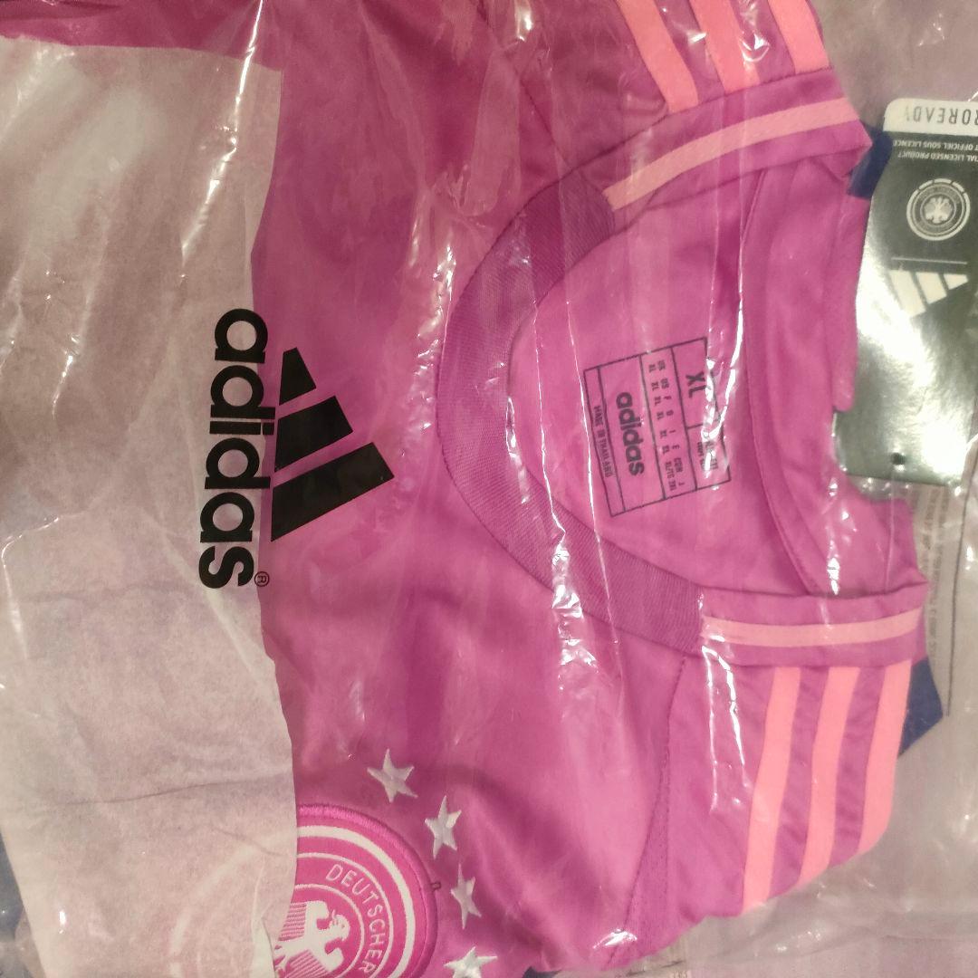 adidas ドイツ代表 ピンクシャツ L
