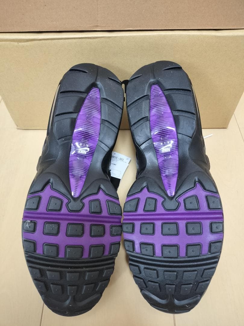 【新品・未使用】ナイキ エアマックス95 ディスコパープル