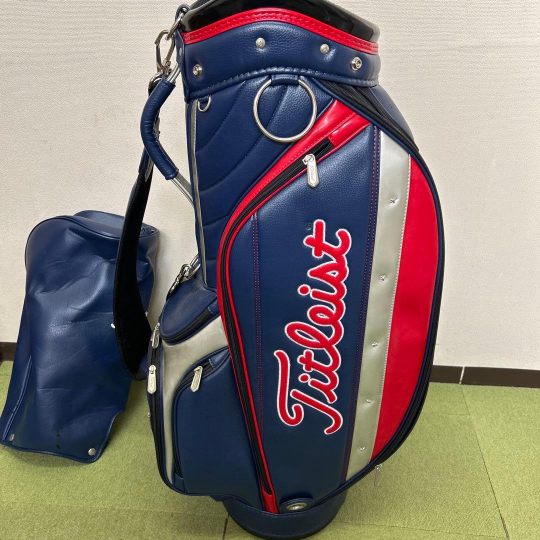 z*u様 Titleist キャディバッグ ネイビー レッド