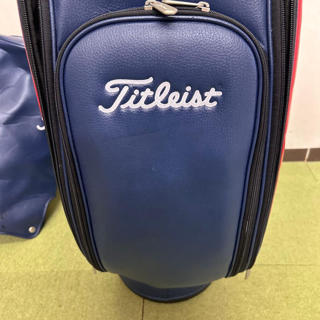 z*u様 Titleist キャディバッグ ネイビー レッド