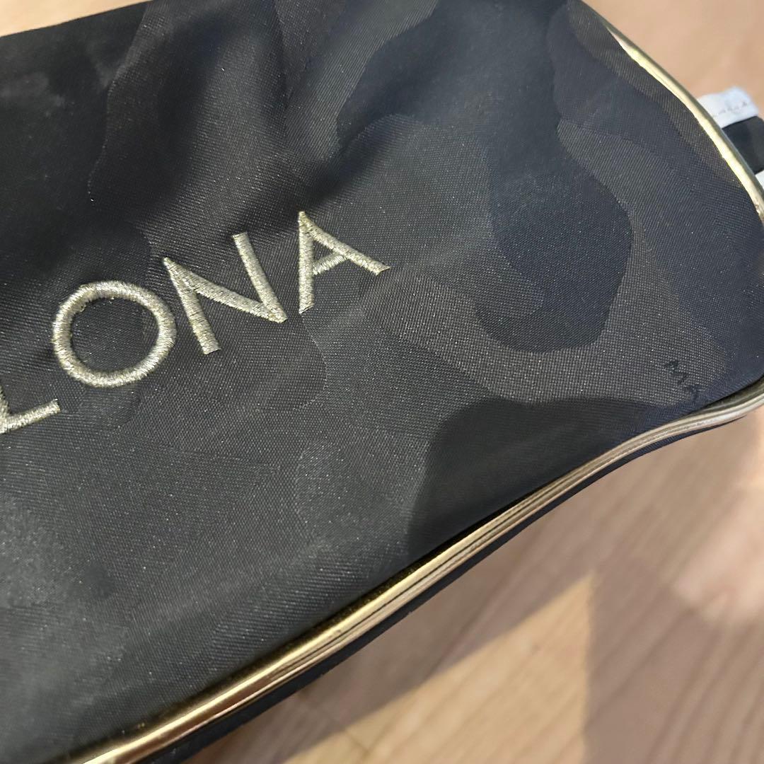 MARK & LONA マークアンドロナ 迷彩 シューズバッグ 靴入れ スカル