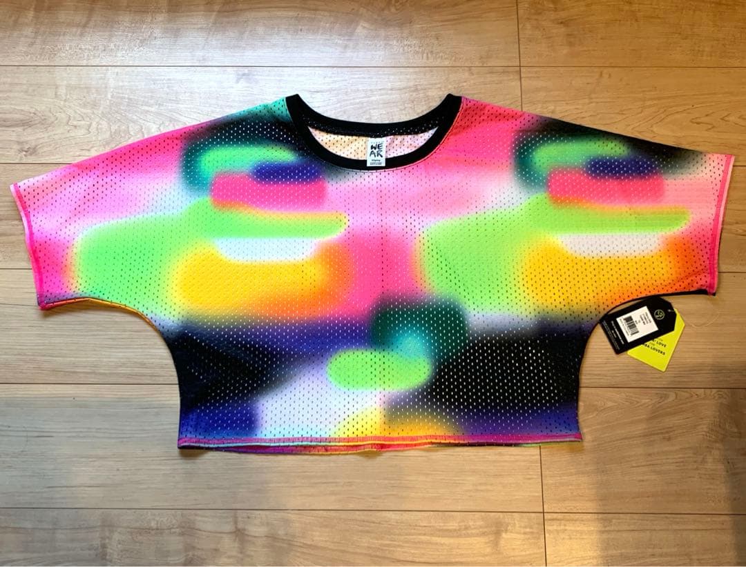 新品　zumba Tropidelic Mesh Top <Multi> XS