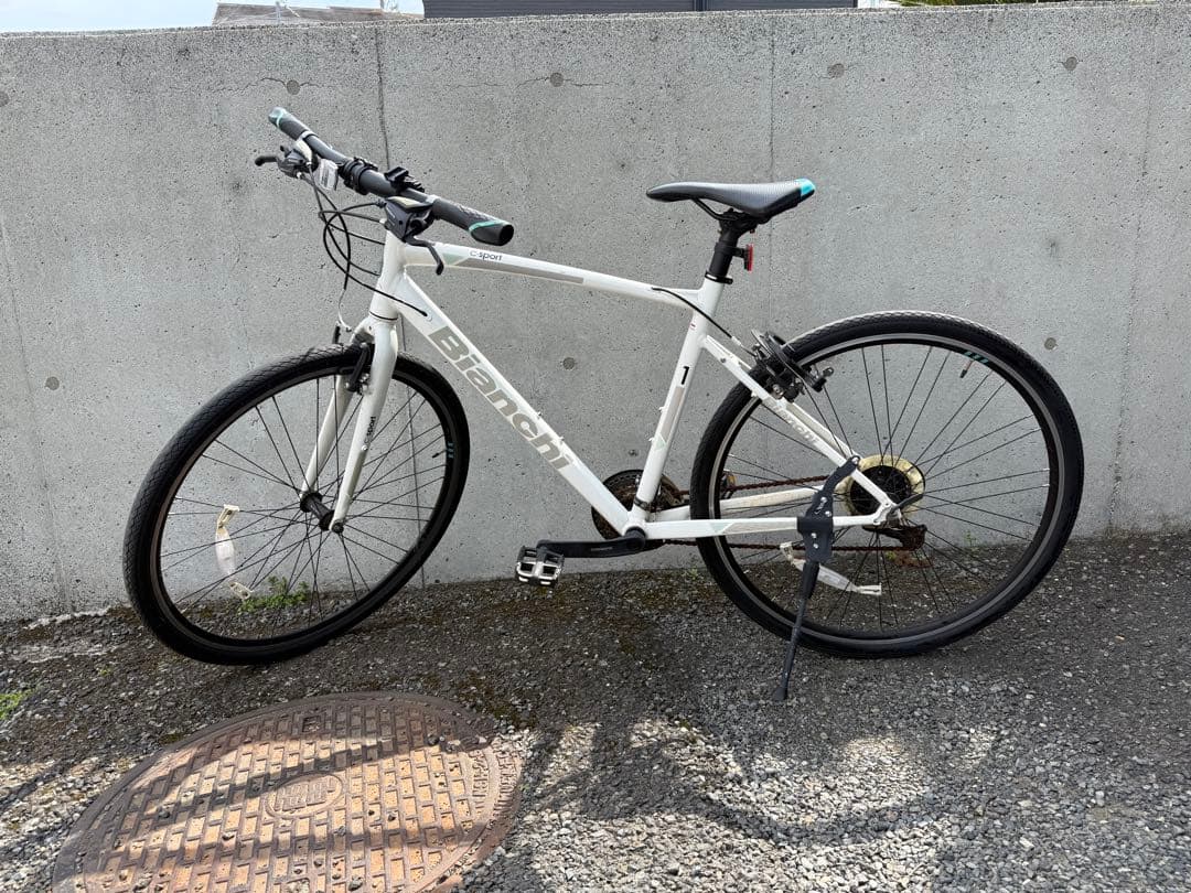 直接引き渡しBIANCHI クロスバイク C SPORT1 ホワイト 51
