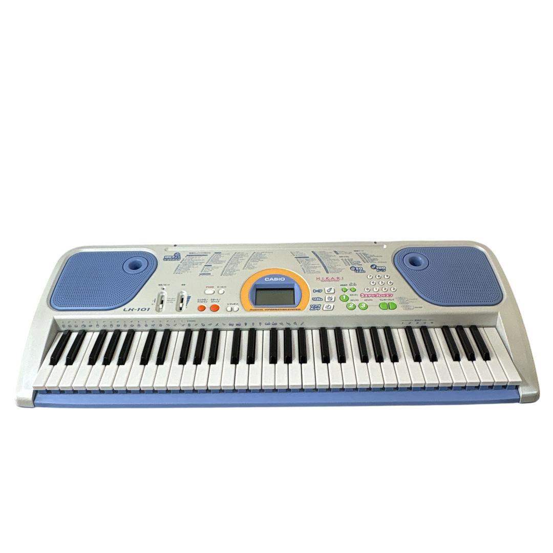 CASIO カシオ LK-101 光ナビゲーションキーボード 61鍵盤
