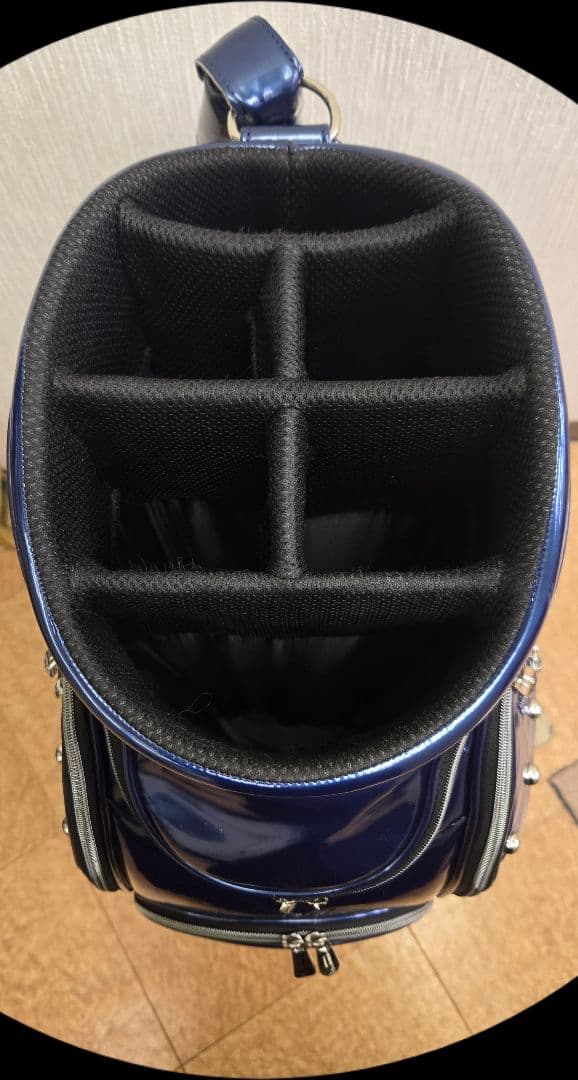 St ANDREWS　セントアンドリュース　ゴルフバッグ ネイビー