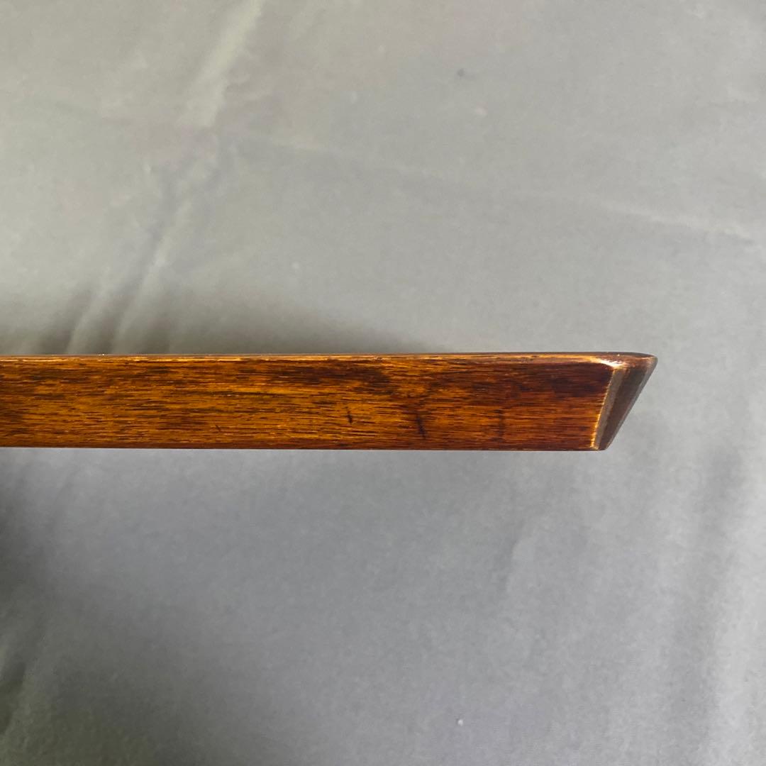 黒柿拭漆盆(くろがきふきうるしぼん) 394mm×198mm×19mm　№653